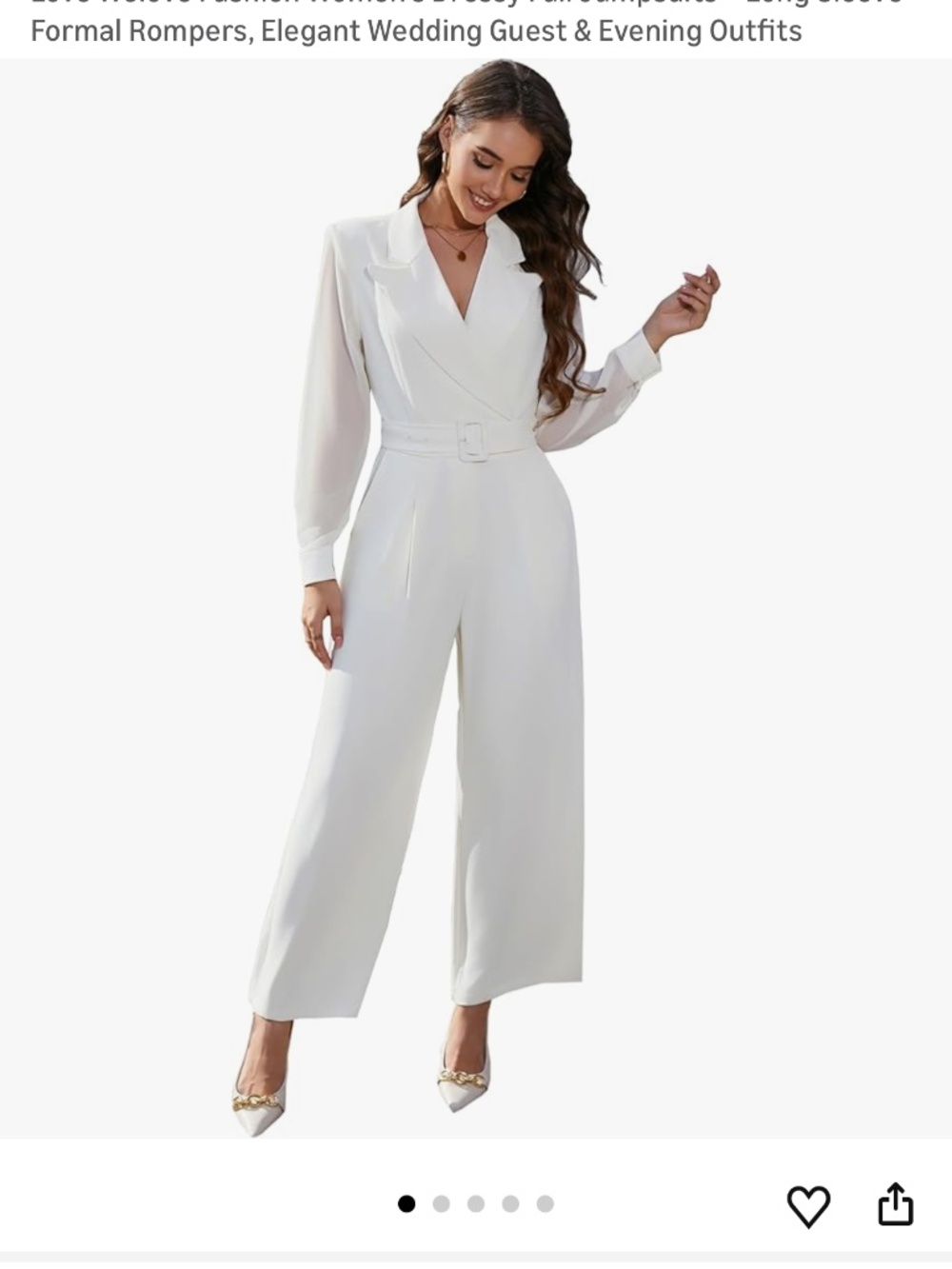 Women's Apricot Wide-Leg Pants